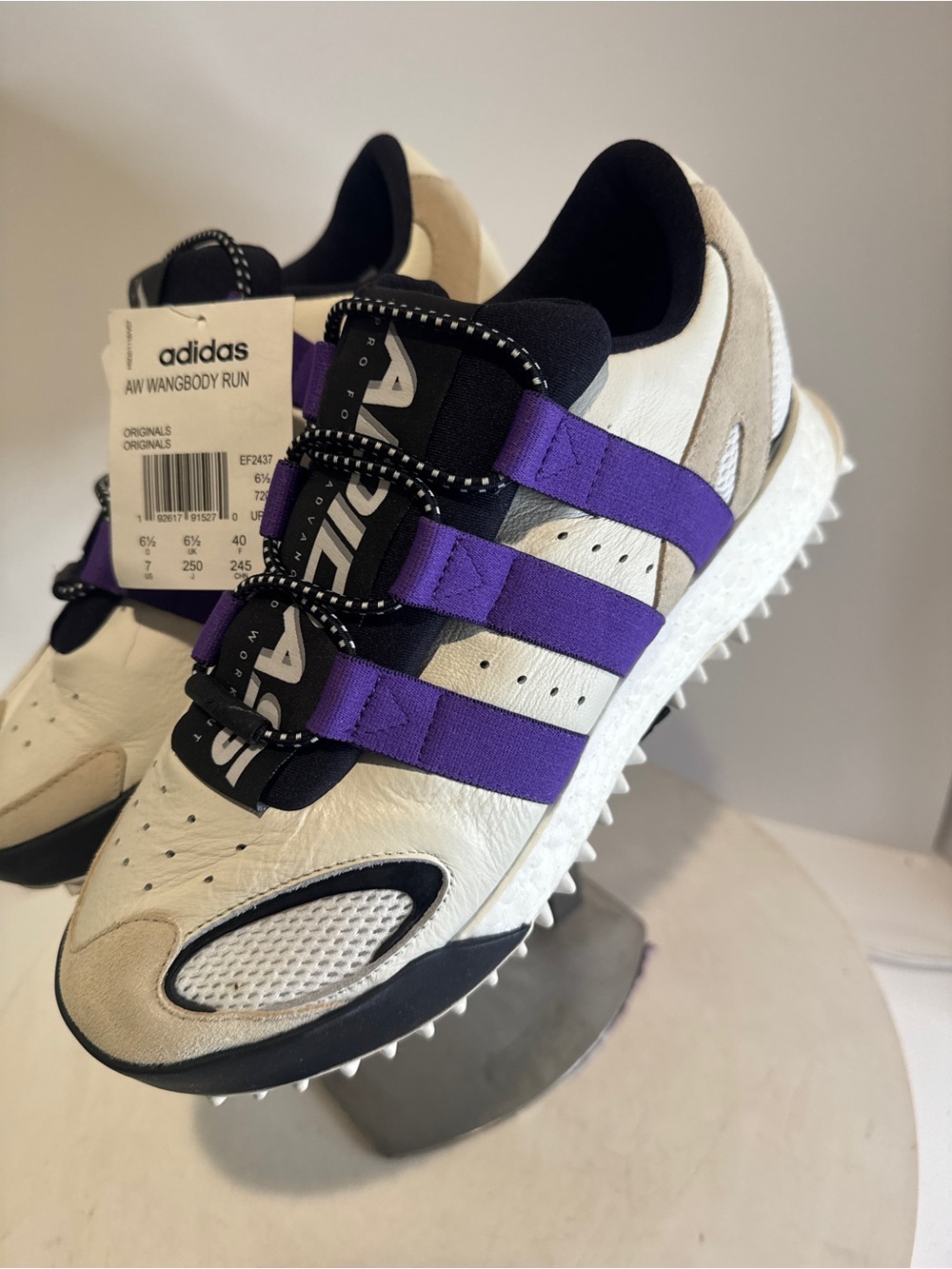 Alexander Wang x adidas Wangbody Run Sharp Purple men’s size 7